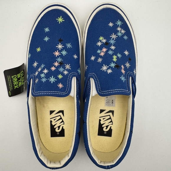 NWT Glow in Dark Vans x Better Gift Shop x AOI Premium Slip-On 98 MTE Kirakira - Picture 7 of 13